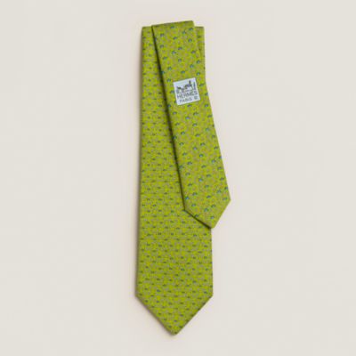 HERMES-PARIS 緑色のネクタイ 楽天市場】【アパレル】HERMES エルメス ネクタイ 総柄 シルク100